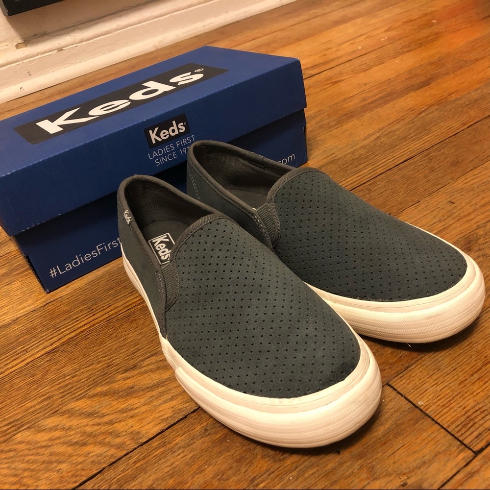 Double Decker - Suede Gray - SZ 7